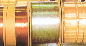 Copper spacer and aluminium spacer